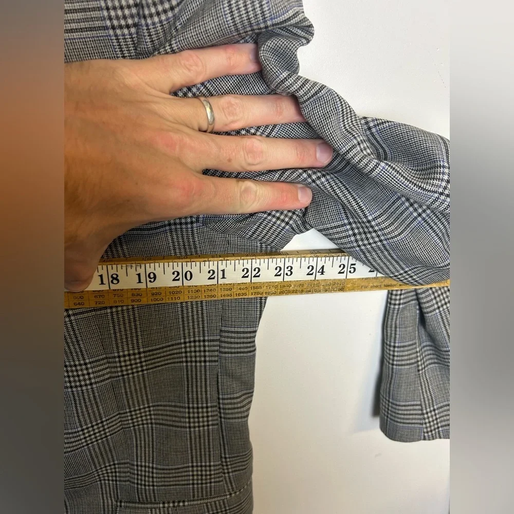 Brook Brothers Regent Fit Sport Coat Blazer Mens Size 44R plaid‎ 100% Wool
